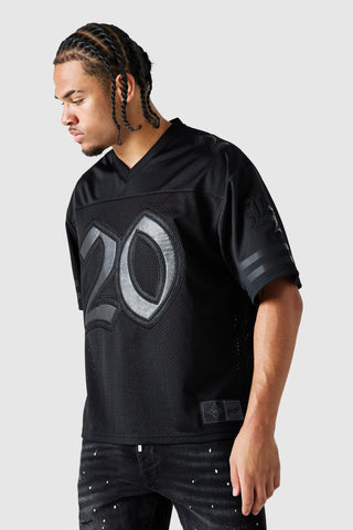 Shield Jersey - Tonal black