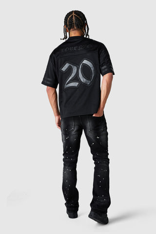 Shield Jersey - Tonal black