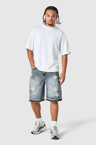 Icon Patch Short - Vintage Blue