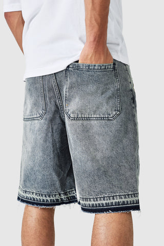 Icon Patch Short - Vintage Blue