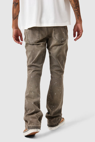 Oasis 2.0 Flare Jean - Washed Taupe
