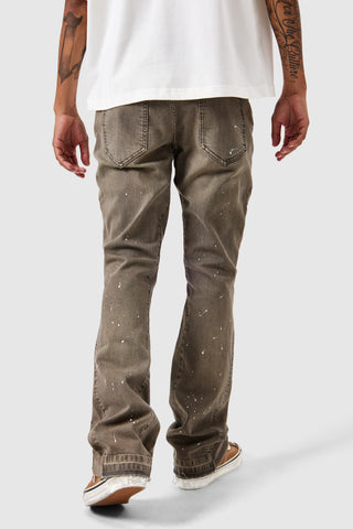 Oasis 2.0 Flare Jean - Washed Taupe