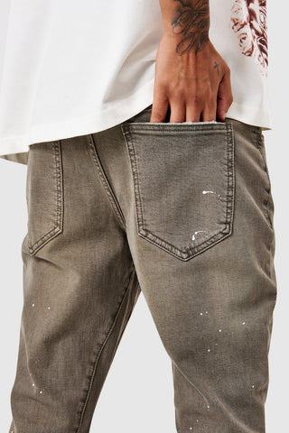 Oasis 2.0 Flare Jean - Washed Taupe