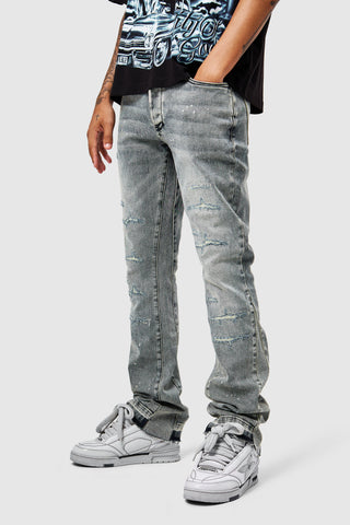 Oasis 2.0 Flare Jean - Vintage Blue