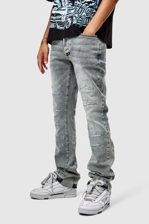Oasis 2.0 Flare Jean - Vintage Blue