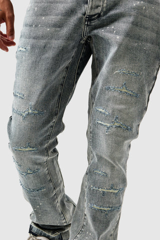 Oasis 2.0 Flare Jean - Vintage Blue