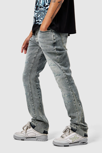 Oasis 2.0 Flare Jean - Vintage Blue