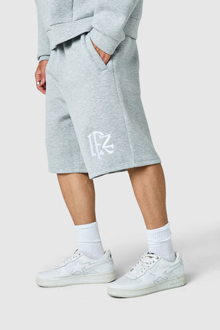 Origin Boxy Scuba Hood Twinset - Grey Marl