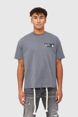 Dream Big Tee - Charcoal