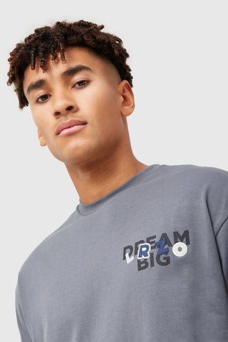 Dream Big Tee - Charcoal