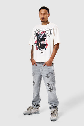 Sandro Relaxed Jean - Light Grey