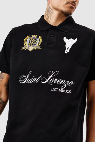 Squadra Polo Shirt - Black