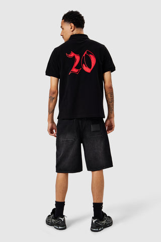 Squadra Polo Shirt - Black
