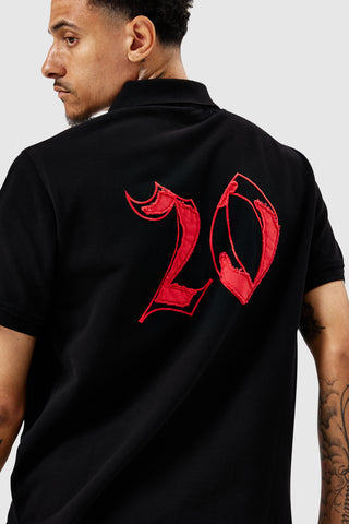 Squadra Polo Shirt - Black