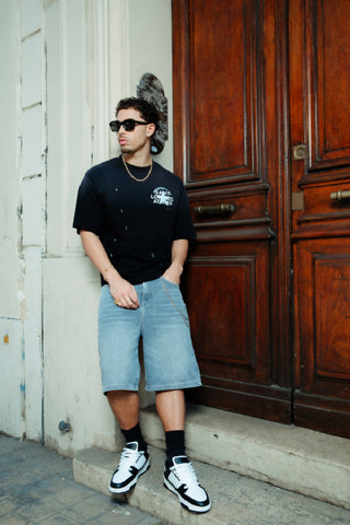 Santo Painter Twinset - Grey / Black