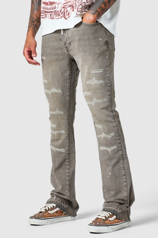 Oasis 2.0 Flare Jean - Brown Tint